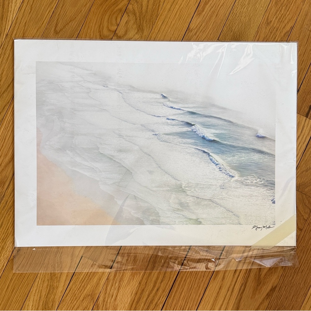 Gray Malin Ocean Beach Waves Print